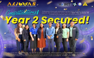 DOST–PSU ALIGWAS Technology Business Incubator Secures Second Year of ImplementationRenewal Presentation Before DOST-PCIEERD Governing Council